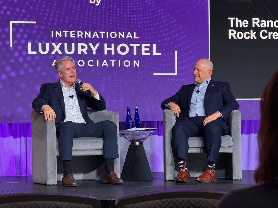 Peter M. Kressaty participating in a 2025 International Luxury Hotel Association panel in Las Vegas